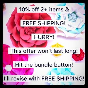 10% off 2+ Items & FREE SHIPPING‼️